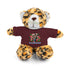 Custom Photo Festive Poinsettia Stuffed Animals with Tee